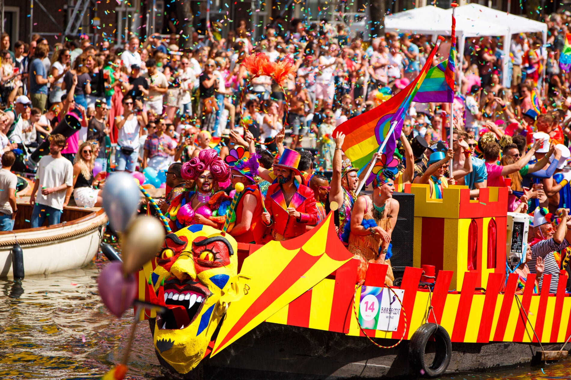 Amsterdamska Parada Kanałowa zyskuje globalny charakter z okazji WorldPride 2026 Amsterdam's Canal Parade